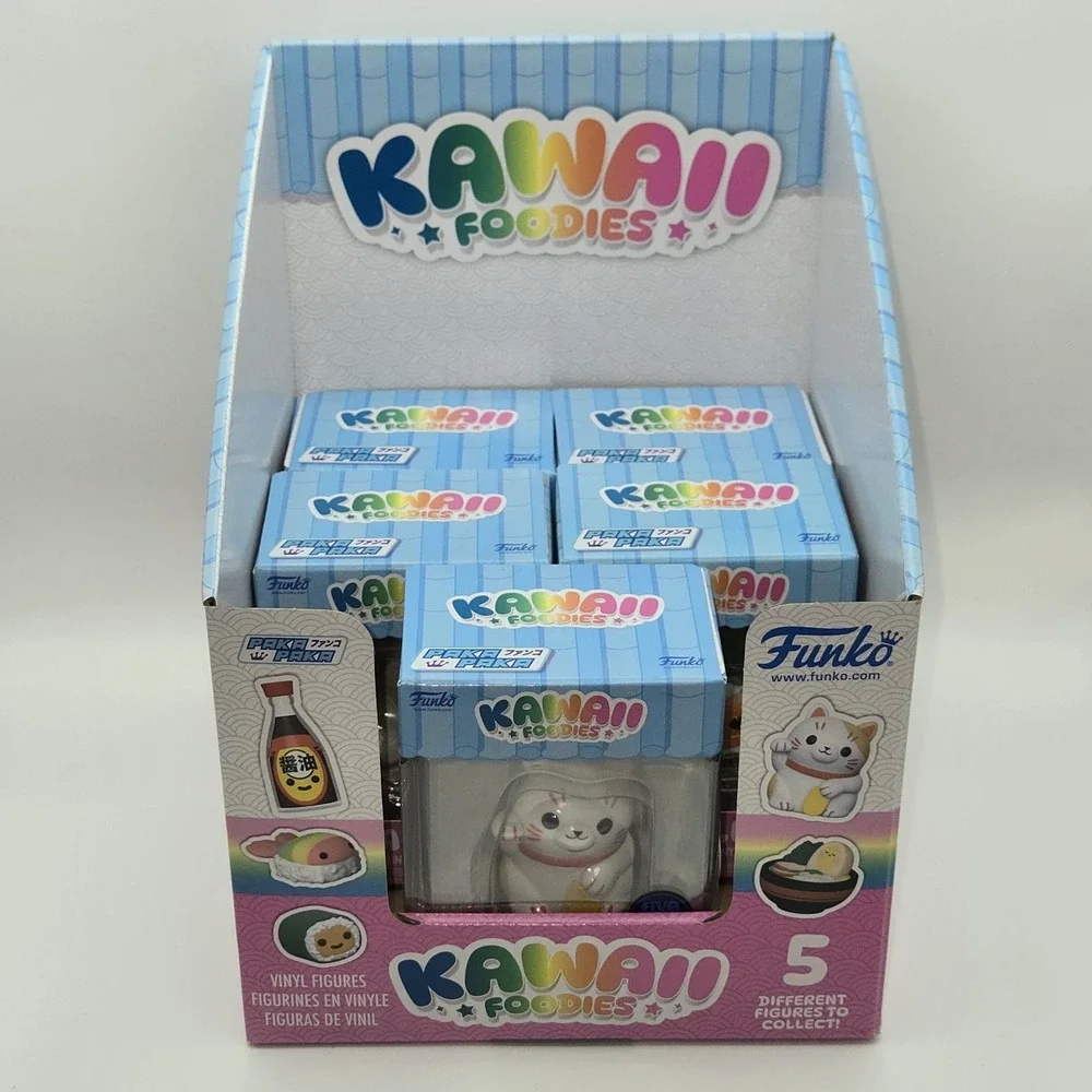 Funko Kawaii Foodies Complete 5 Figure Set Paka Paka Five Below Exclusive NEW